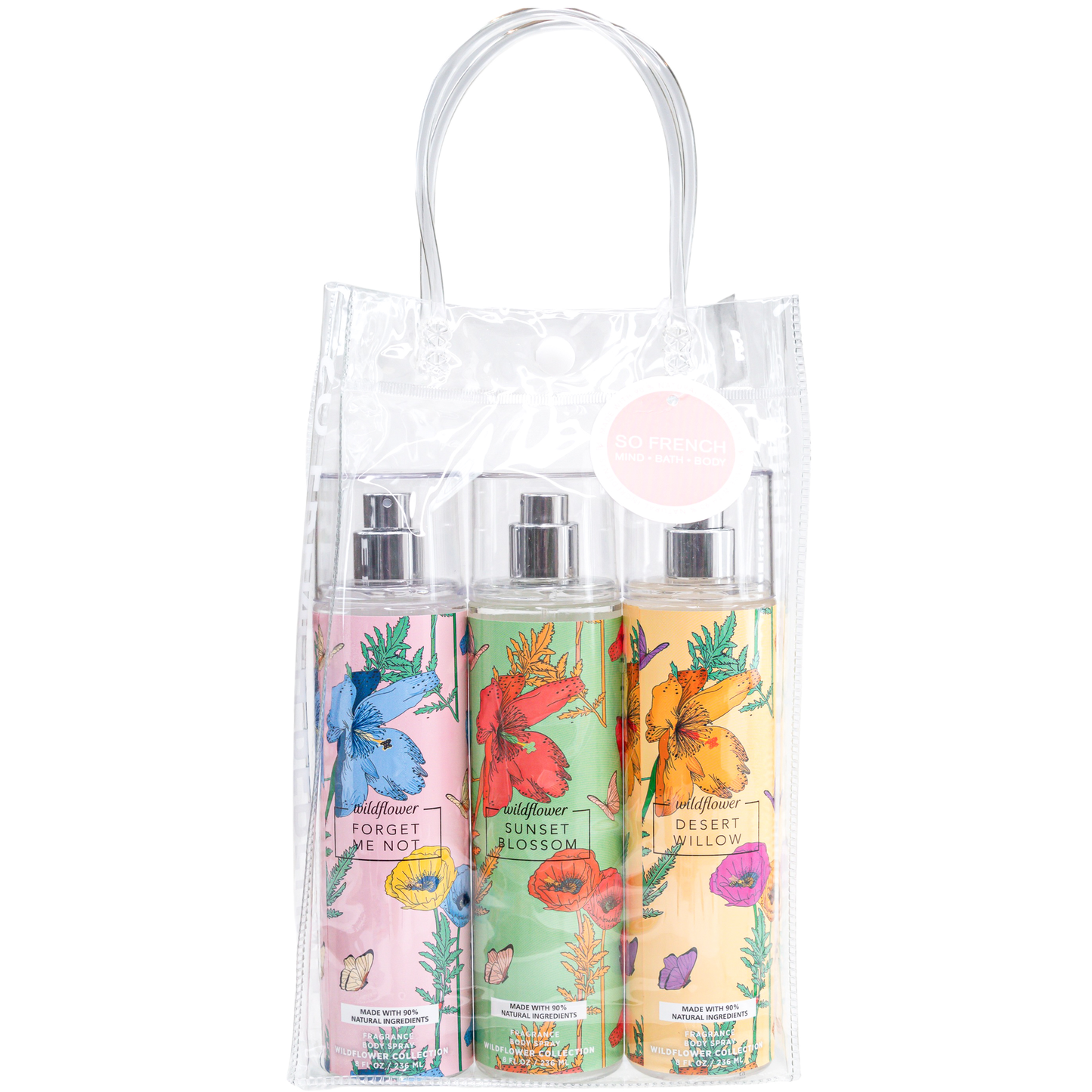 Wildflower Collection 3-Piece Morning Dew Body Mist Set