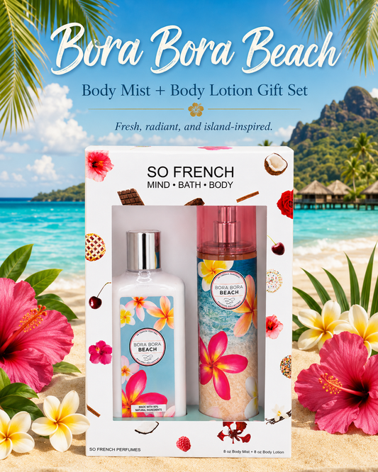 New Edition! Bora Bora Beach 2-Piece Body Mist and Body Lotion Set