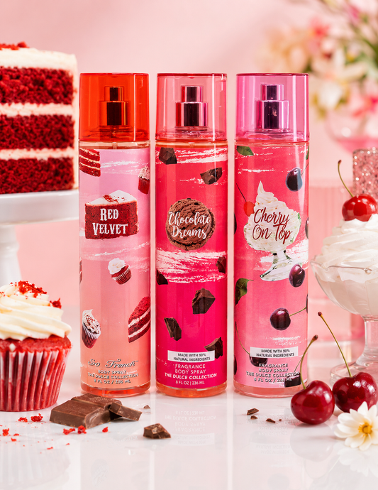 The Dulce Collection 3-Piece Utopia Body Mist Set