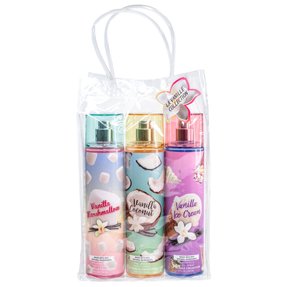 La Vanille 3-Piece Angel Cake Body Mist Set