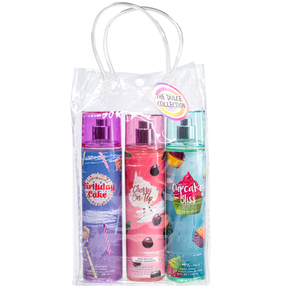 The Dulce Collection 3-Piece Patisserie Body Spray Set