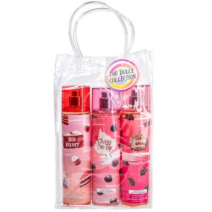 The Dulce Collection 3-Piece Utopia Body Mist Set