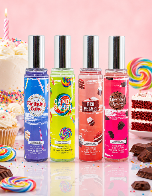 Dulce 4-Piece Body Mist Sampler Set