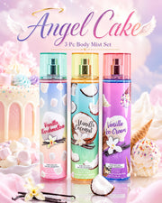 La Vanille 3-Piece Angel Cake Body Mist Set