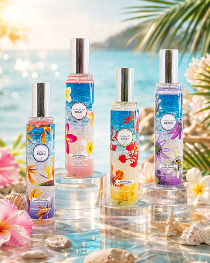 Beaches 4-Piece Body Mist Sampler Set