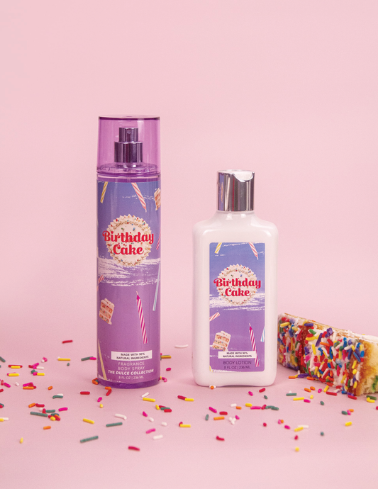 Birthday Cake 2-Piece Body Mist and Body Lotion Set
