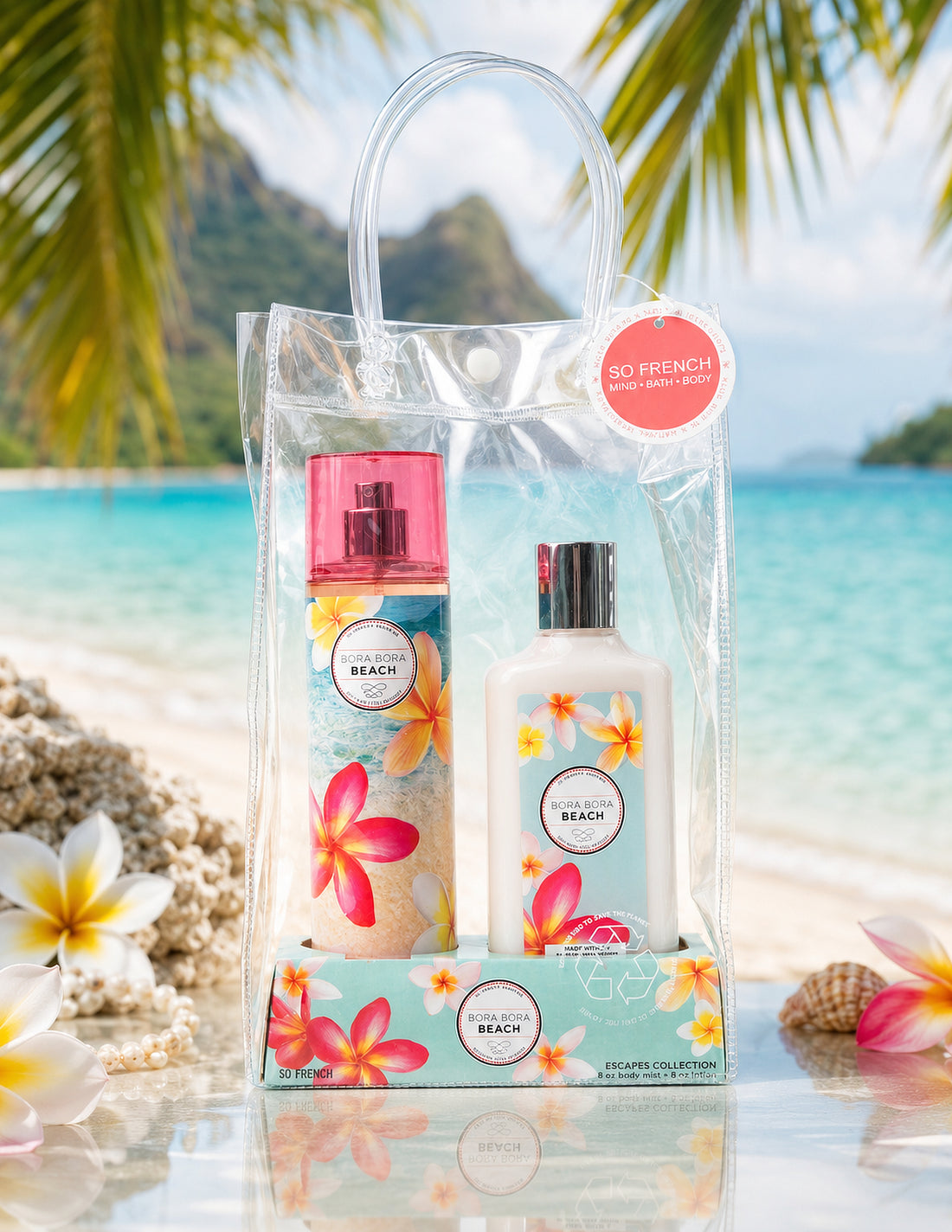 Bora Bora Beach 2-Piece Body Mist and Body Lotion Set