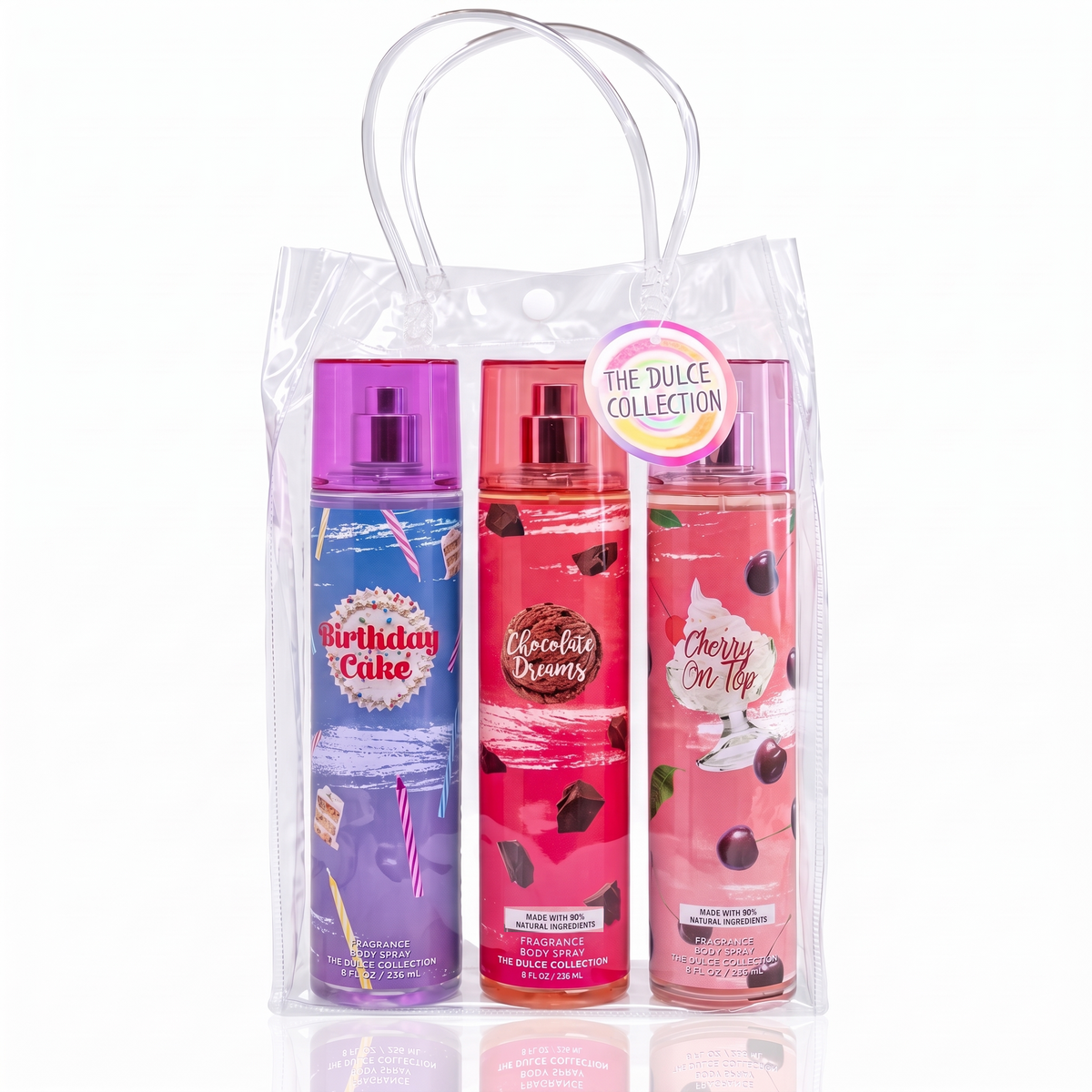 The Dulce Collection 3-Piece Bake Away Body Mist Set
