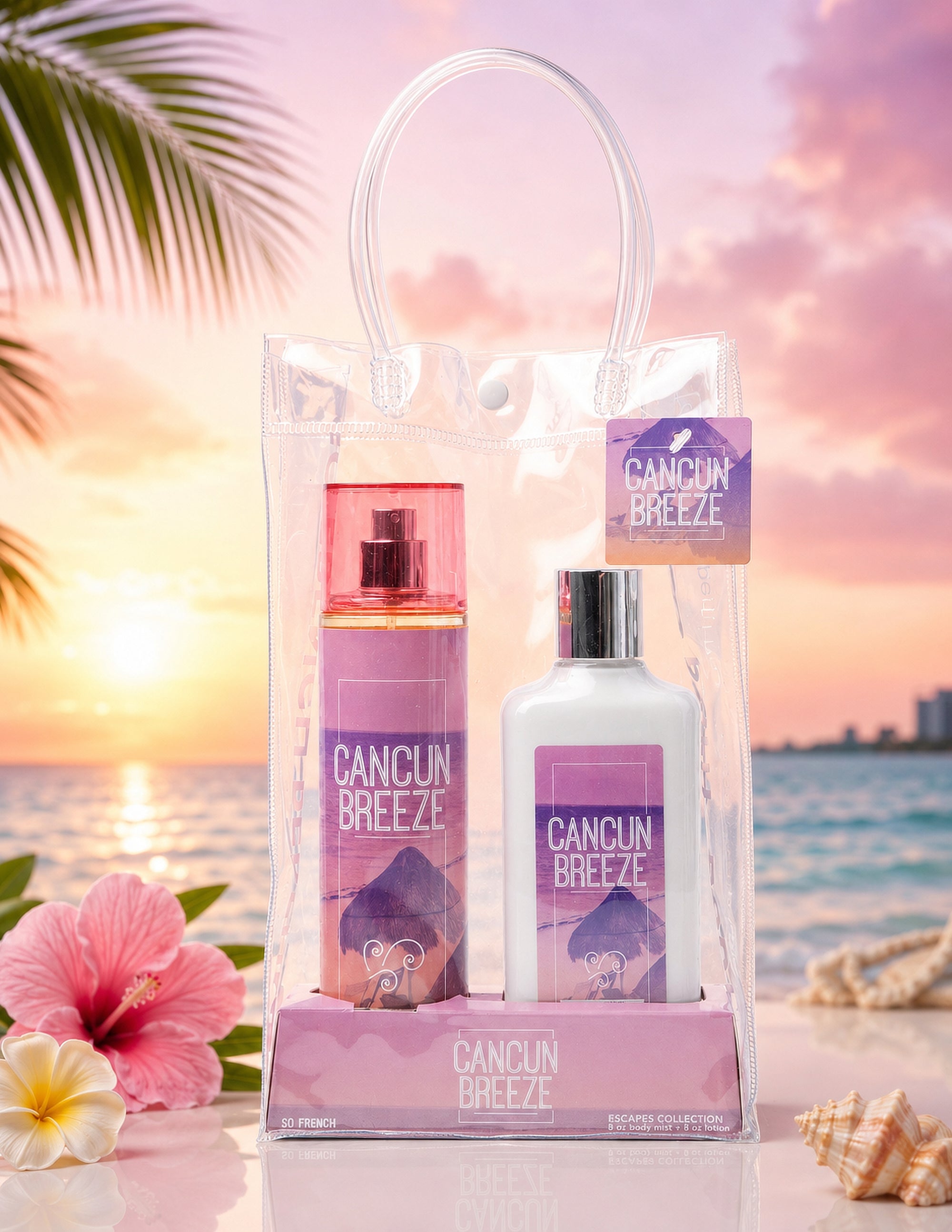 Cancun Breeze 2-Piece Body Mist and Body Lotion Set