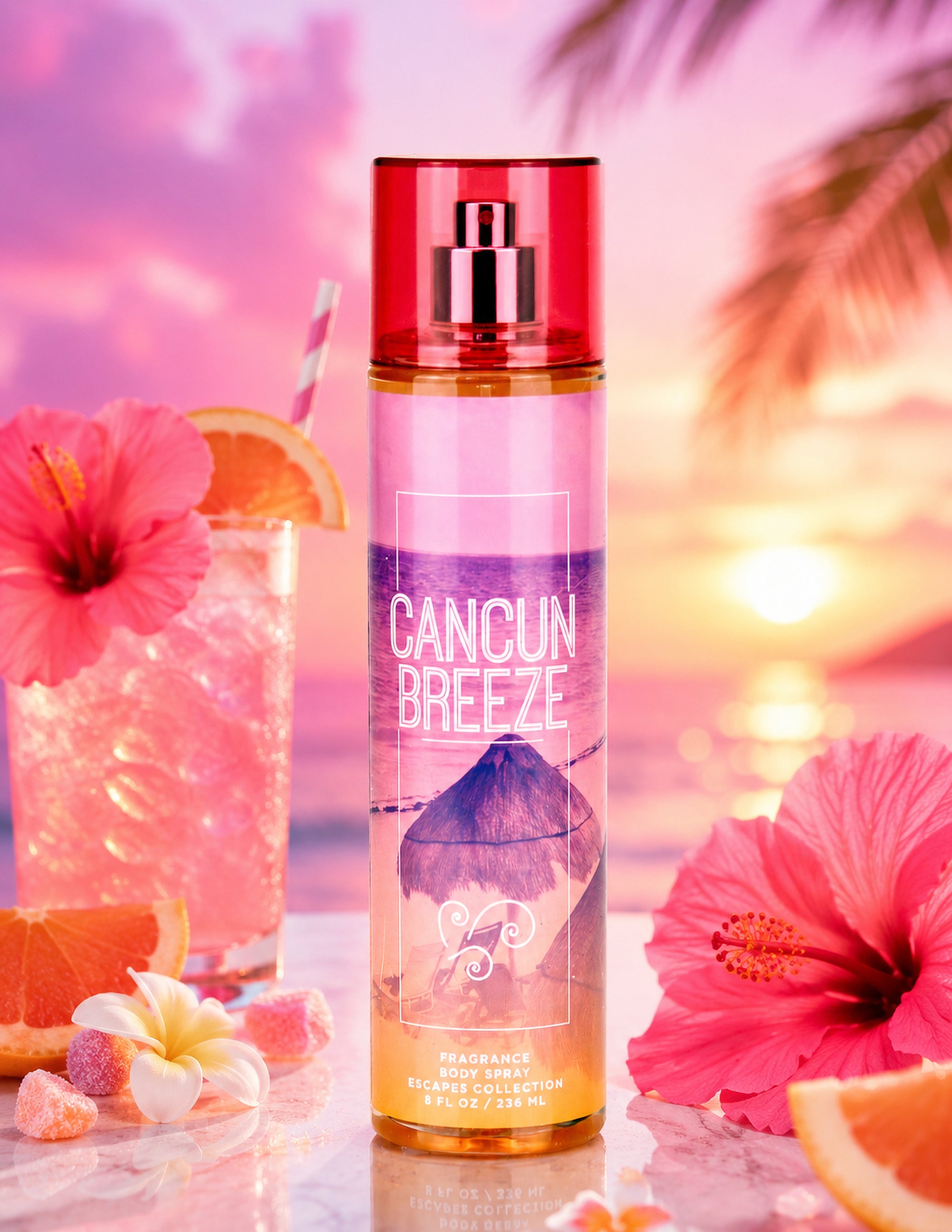 Cancun Breeze 2-Piece Body Mist and Body Lotion Set