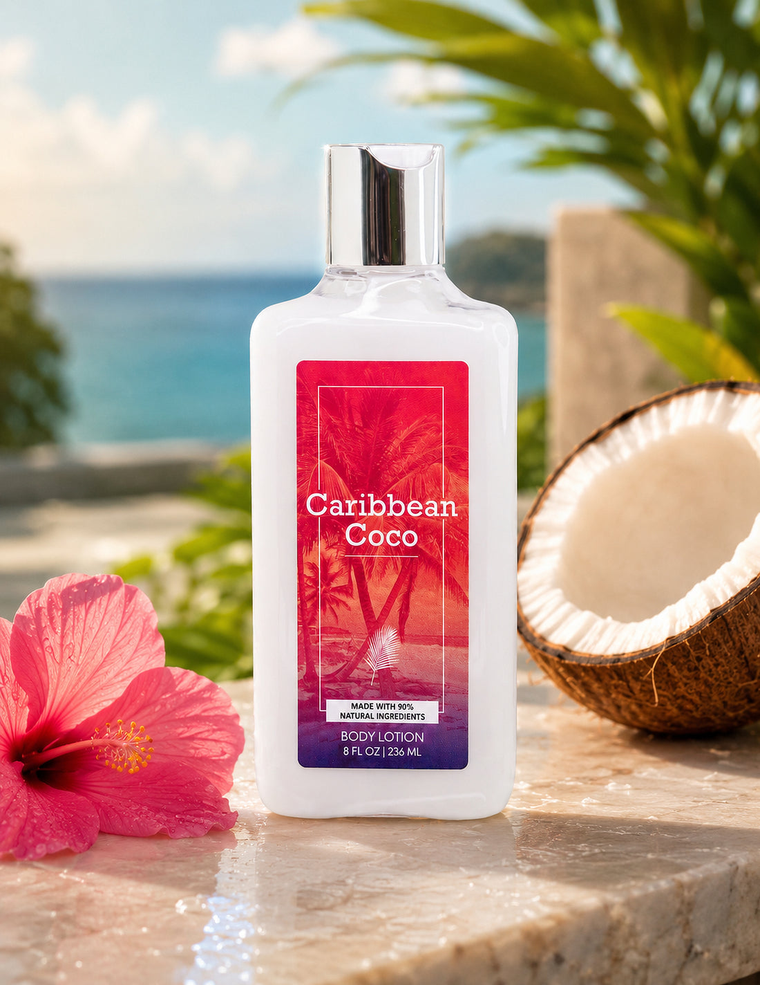 Caribbean Coco 2-Piece Body Mist and Body Lotion Set