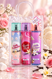 La Vanille 3-Piece Creamy Body Mist Set