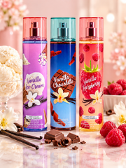 La Vanille 3-Piece Confections Body Mist Set