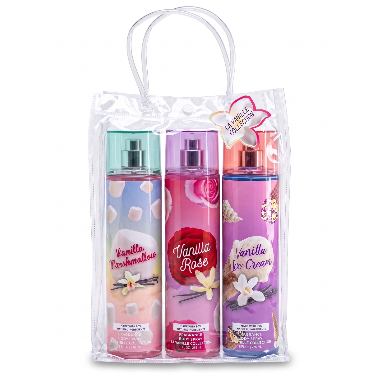 La Vanille 3-Piece Creamy Body Mist Set