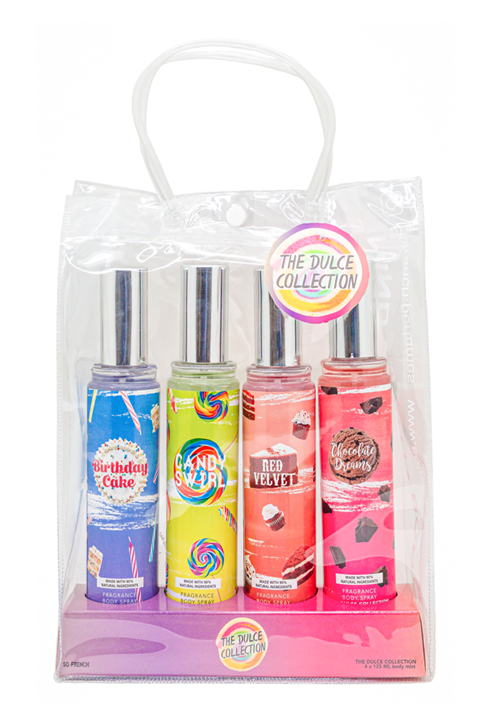 Dulce 4-Piece Body Mist Sampler Set