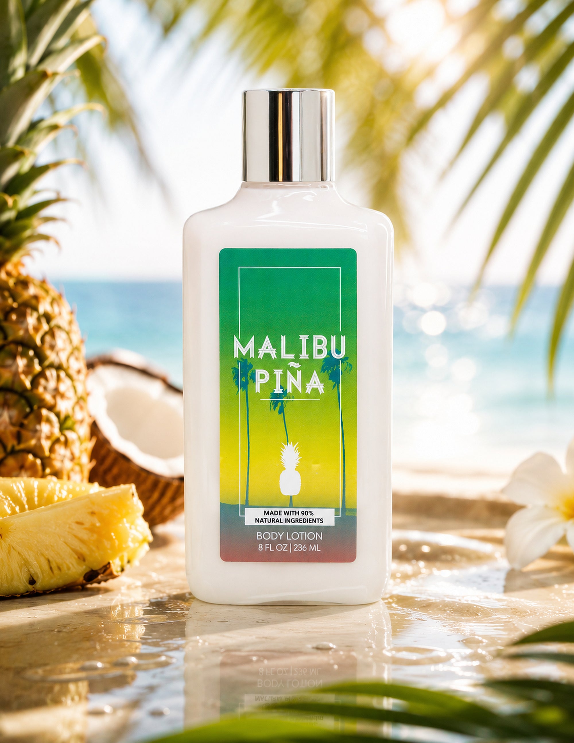 Malibu Piña 2-Piece Body Mist and Body Lotion Set