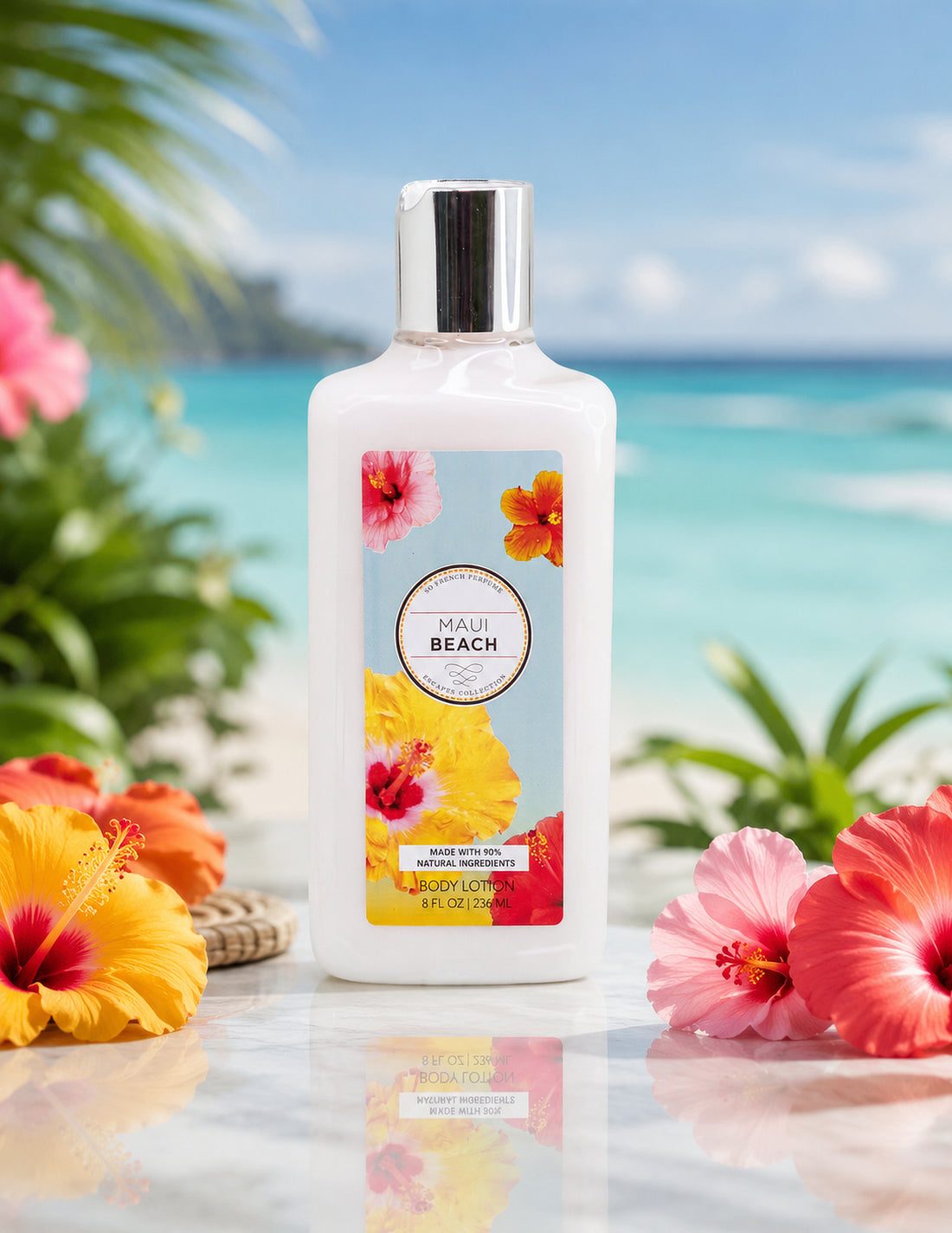 Maui Beach 2-Piece Body Mist and Body Lotion Set