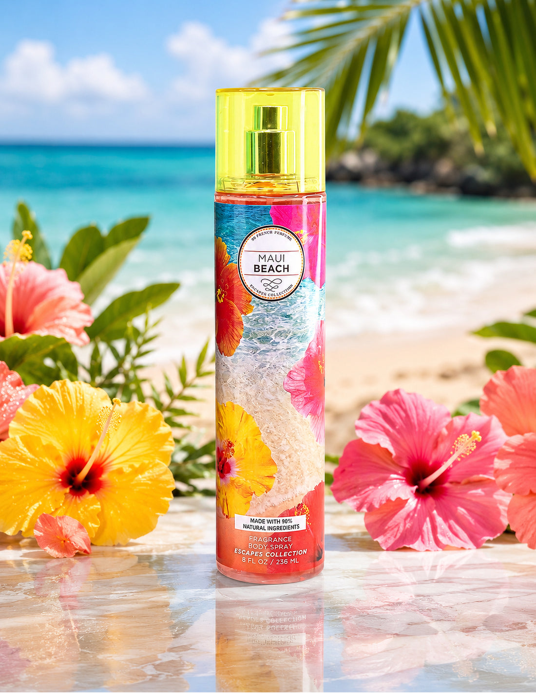 Maui Beach 2-Piece Body Mist and Body Lotion Set