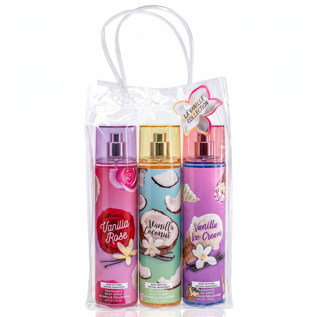 La Vanille 3-Piece Meringue Body Mist Set