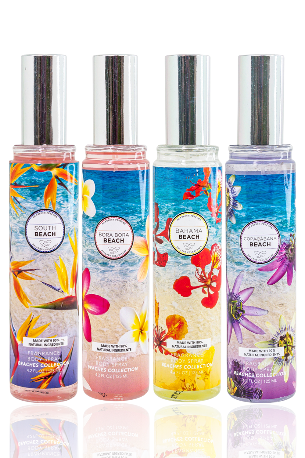 Beaches 4-Piece Body Mist Sampler Set