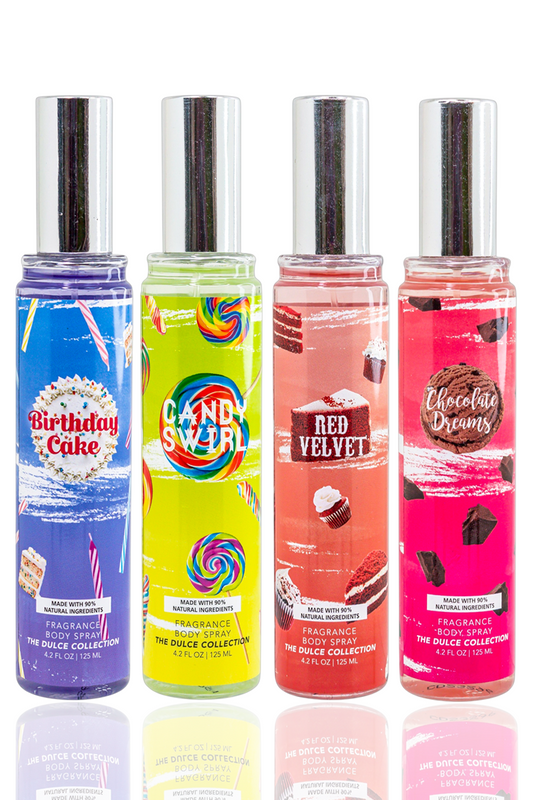 Dulce 4-Piece Body Mist Sampler Set