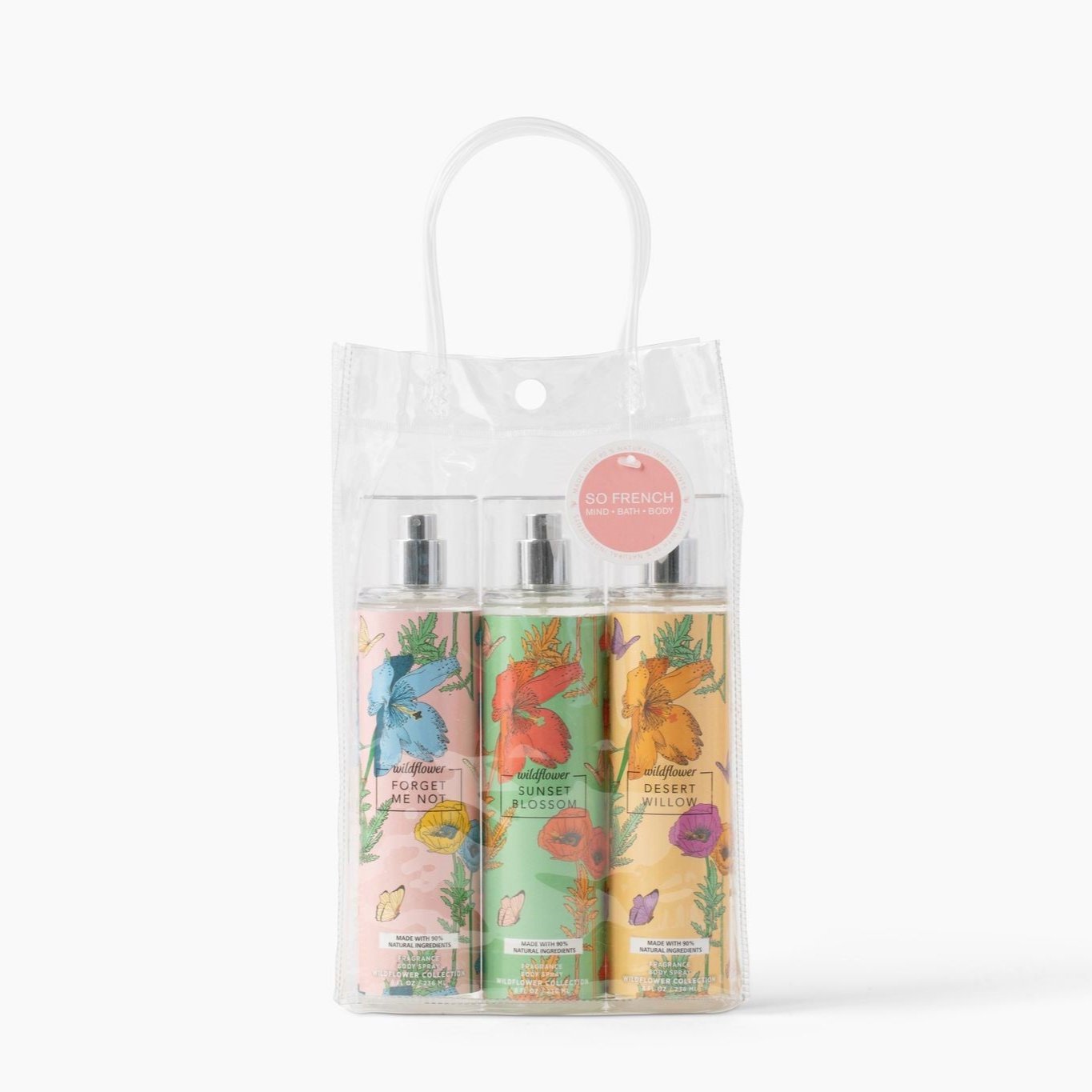 Wildflower Collection 3-Piece Morning Dew Body Mist Set