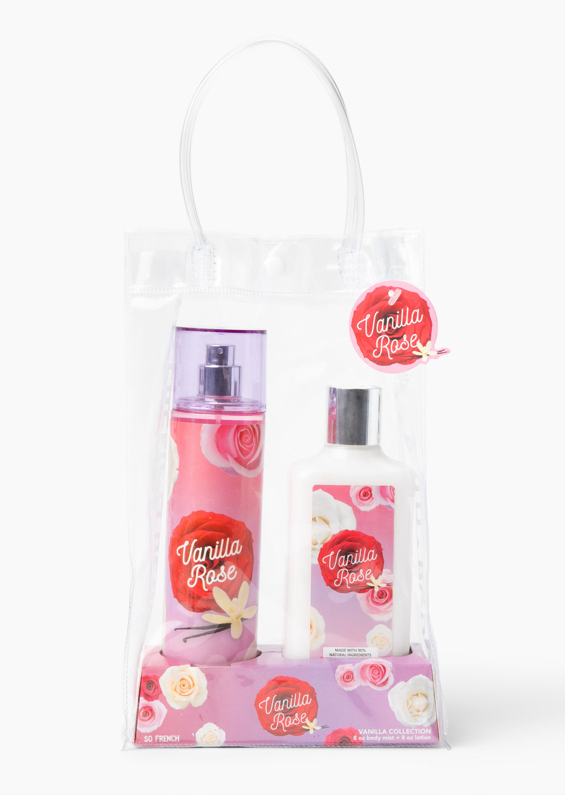 Vanilla Rose 2-Piece Body Mist and Body Lotion Set