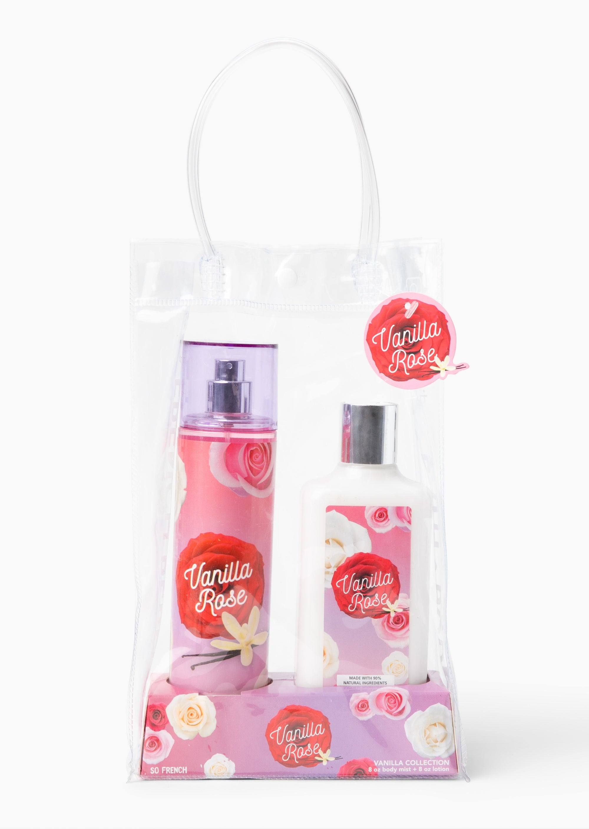 Vanilla Rose 2-Piece Body Mist and Body Lotion Set