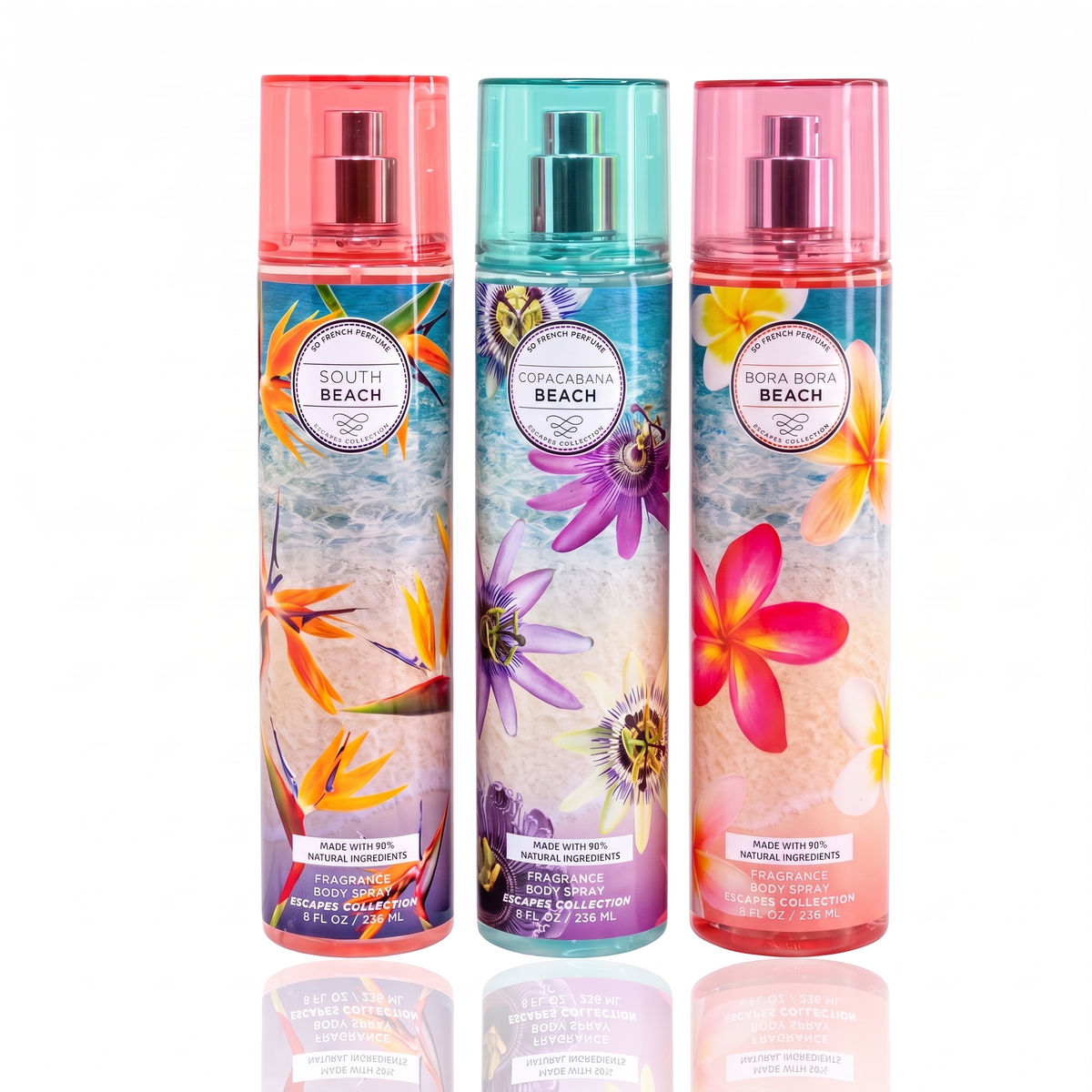 The Beaches Collection 3-Piece Summer is Here to Stay Body Mist Set