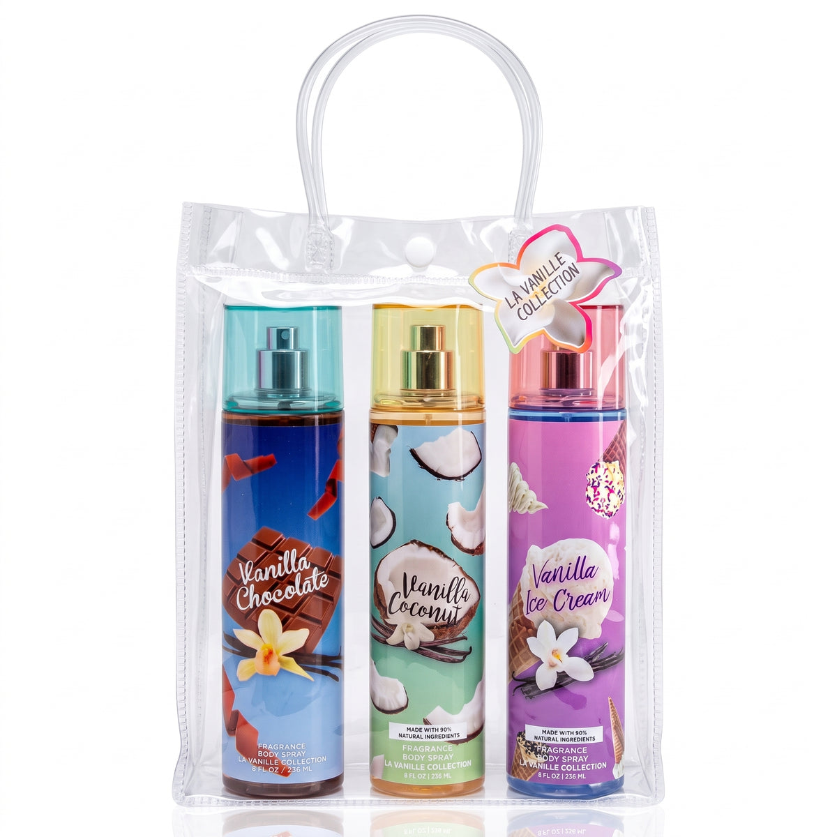 La Vanille 3-Piece Sweetie Body Mist Set