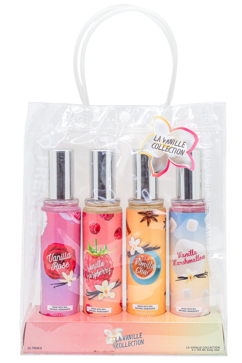 Vanille 4-Piece Body Mist Sampler Set