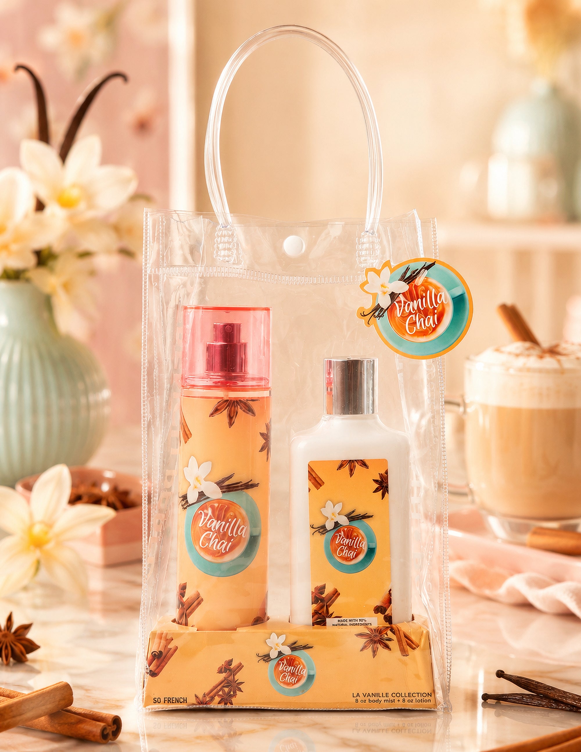 Vanilla Chai 2-Piece Body Mist and Body Lotion Set