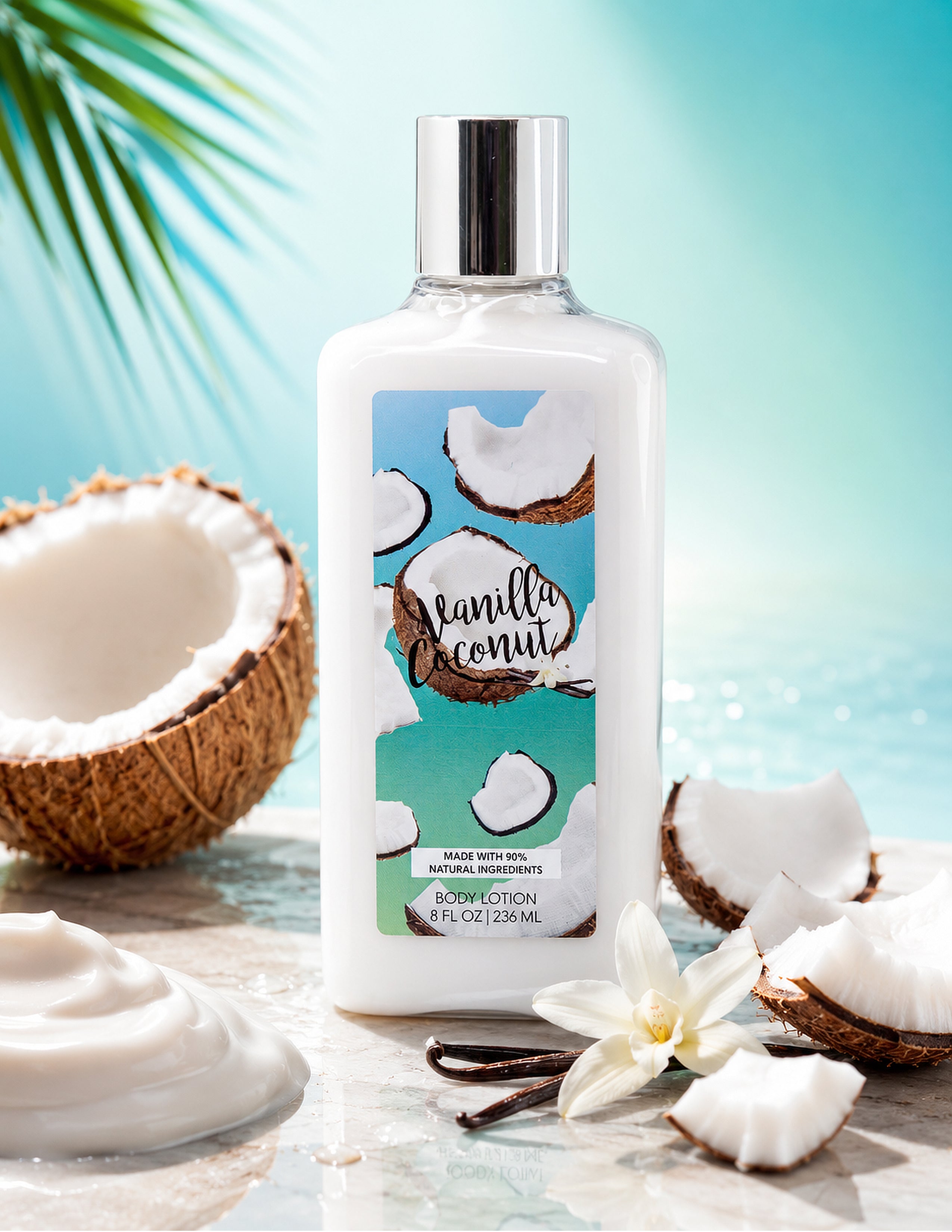 Vanilla Coconut 2-Piece Body Mist and Body Lotion Set – So French