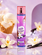 Vanilla Ice Cream 2-Piece Body Mist and Body Lotion Set