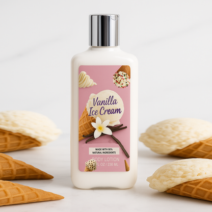Vanilla Ice Cream Body Lotion