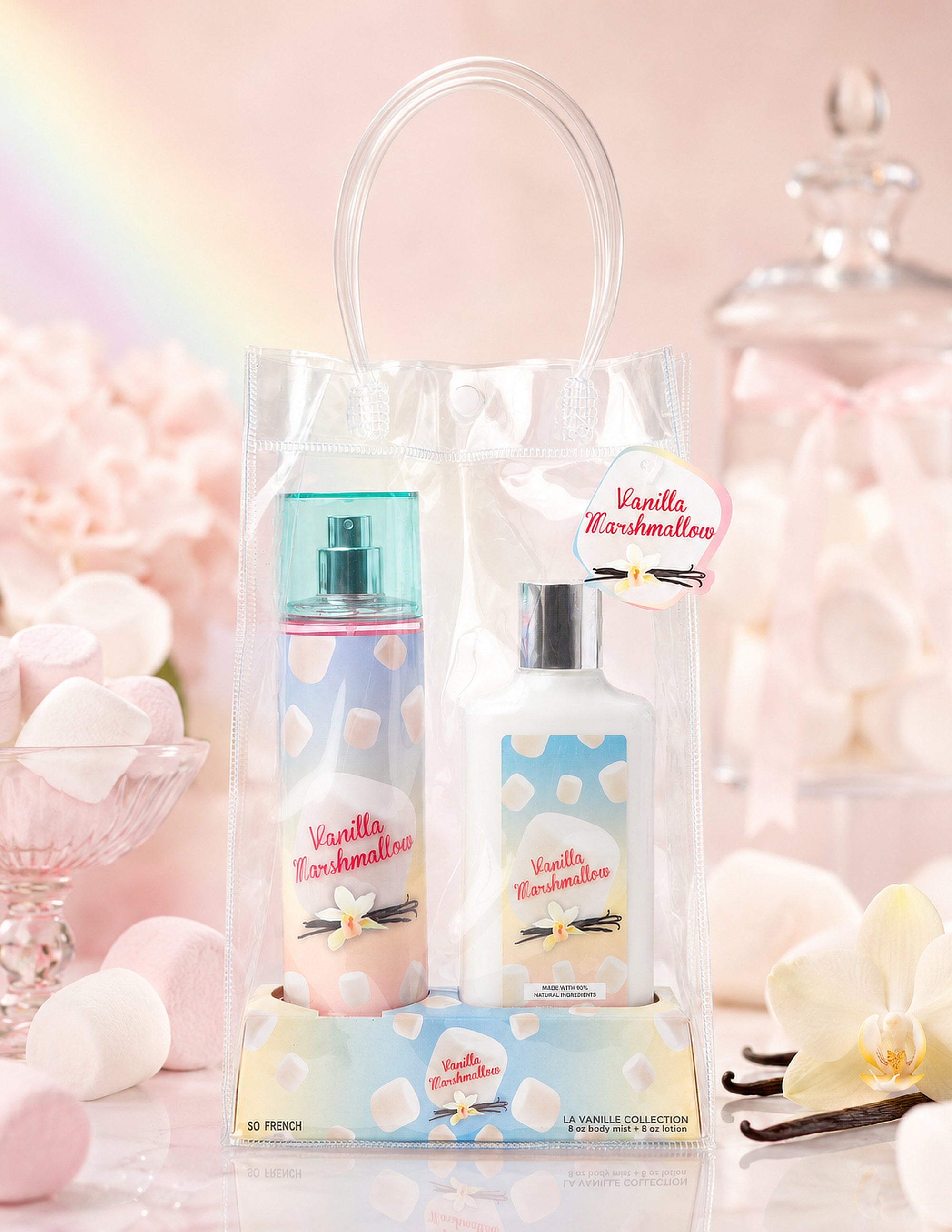 Vanilla Marshmallow 2-Piece Body Mist and Body Lotion Set