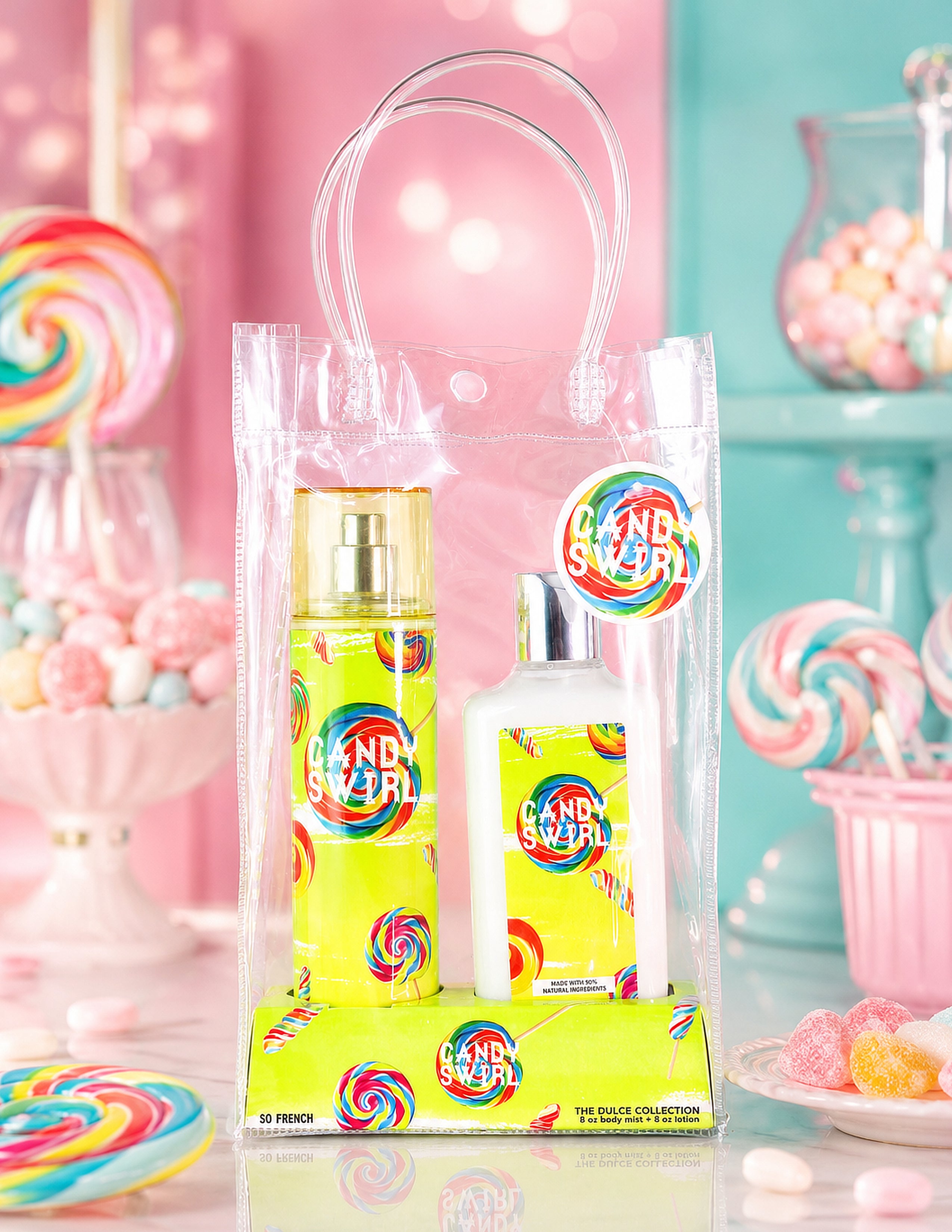 Candy Swirl 2-Piece Body Mist and Body Lotion Set – So French Perfumes