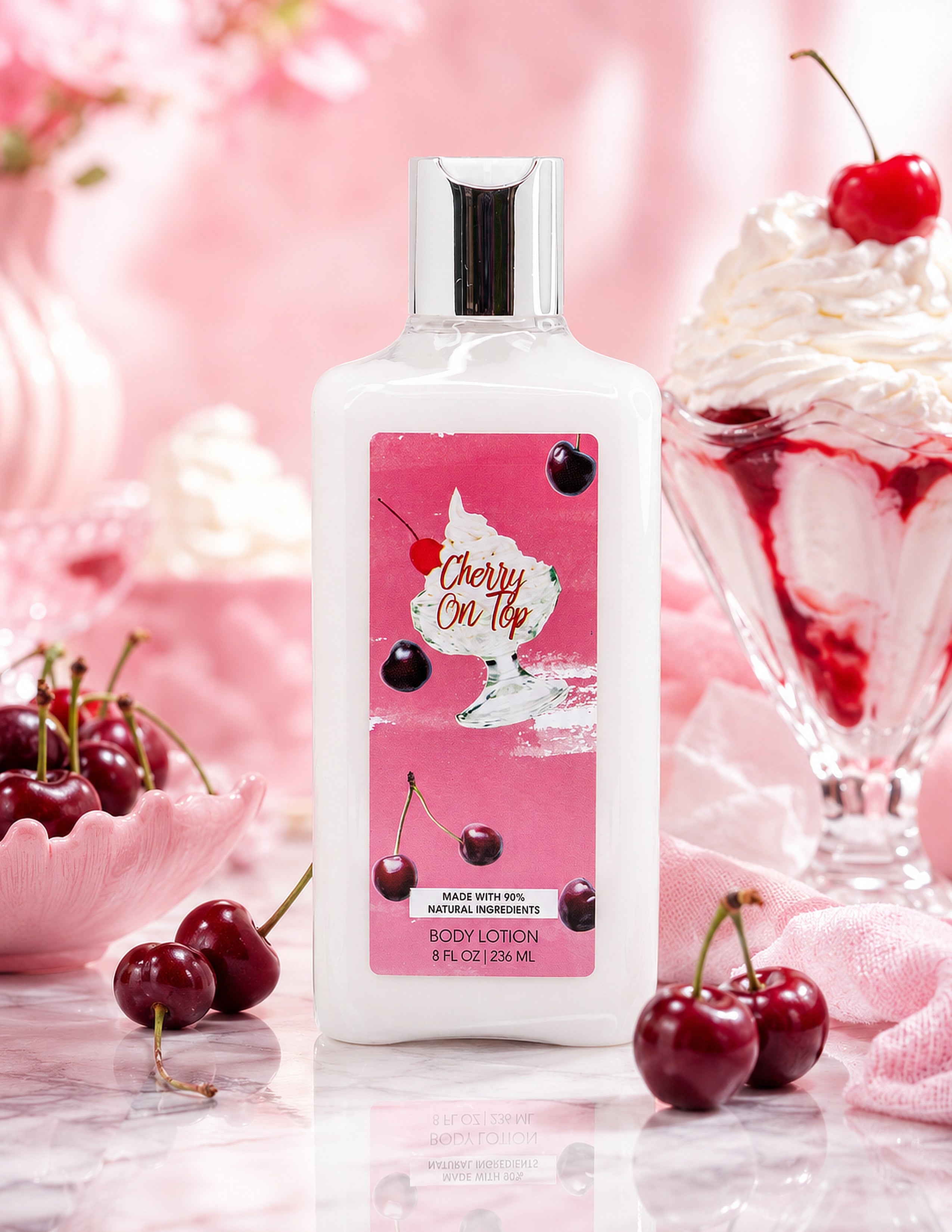 Cherry on Top 2-Piece Body Mist and Body Lotion Set – So French