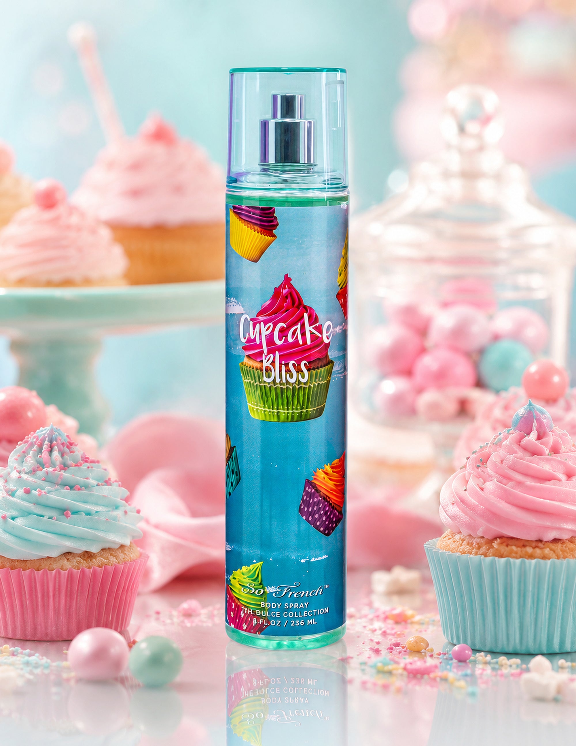 Cupcake Bliss 2-Piece Body Mist and Body Lotion Set