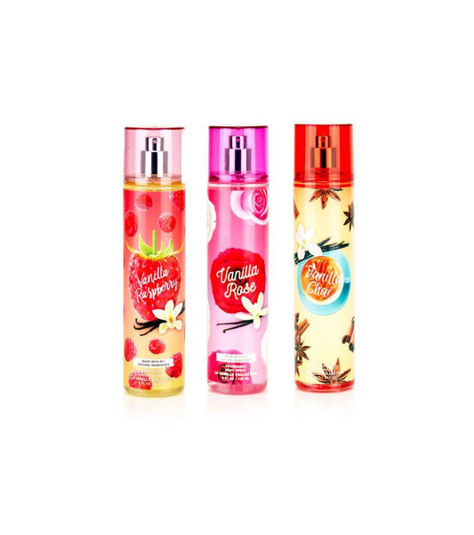 La Vanille 3-Piece Honey Honey Body Mist Set