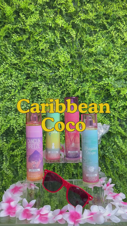 Caribbean Coco 2-Piece Body Mist and Body Lotion Set