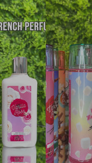 Vanilla Rose 2-Piece Body Mist and Body Lotion Set