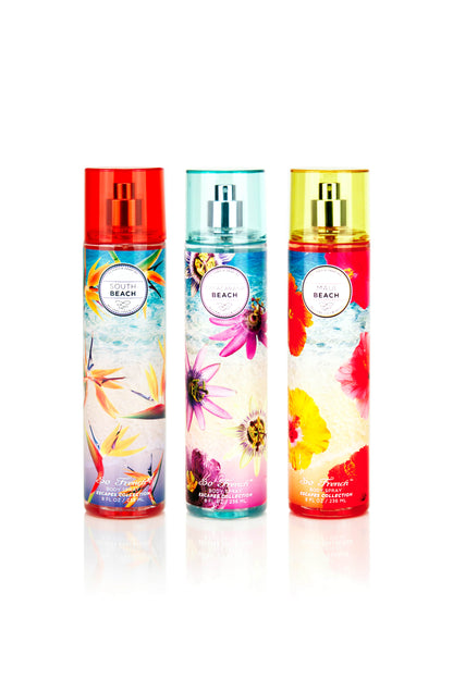 The Beaches Collection 3-Piece Let's Get Away Body Mist Set