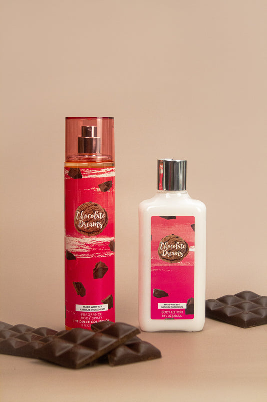 Chocolate Dreams 2-Piece Body Mist and Body Lotion Set