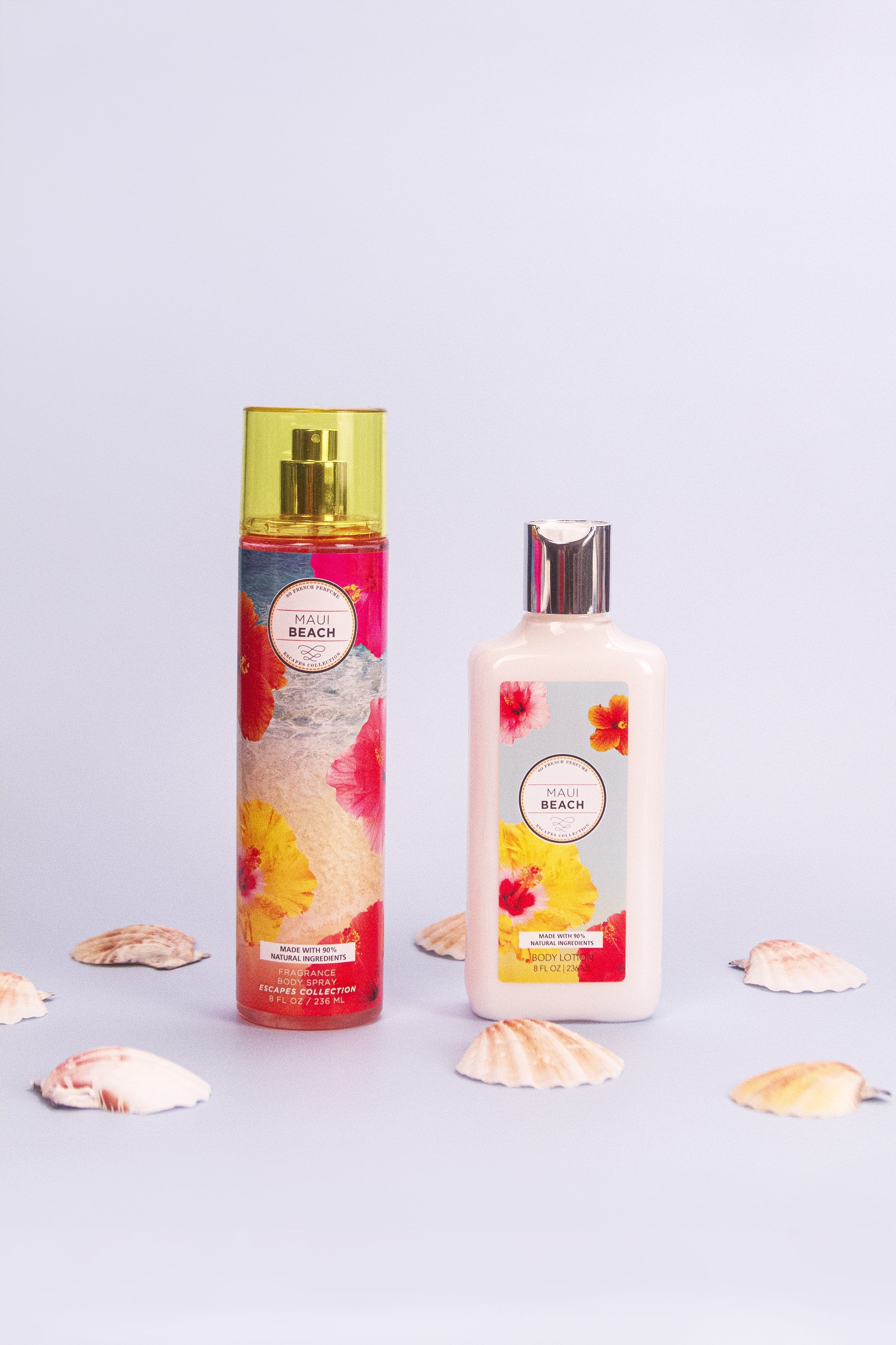 Maui Beach 2-Piece Body Mist and Body Lotion Set