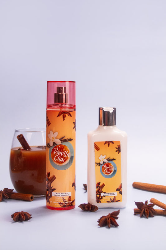 Vanilla Chai 2-Piece Body Mist and Body Lotion Set