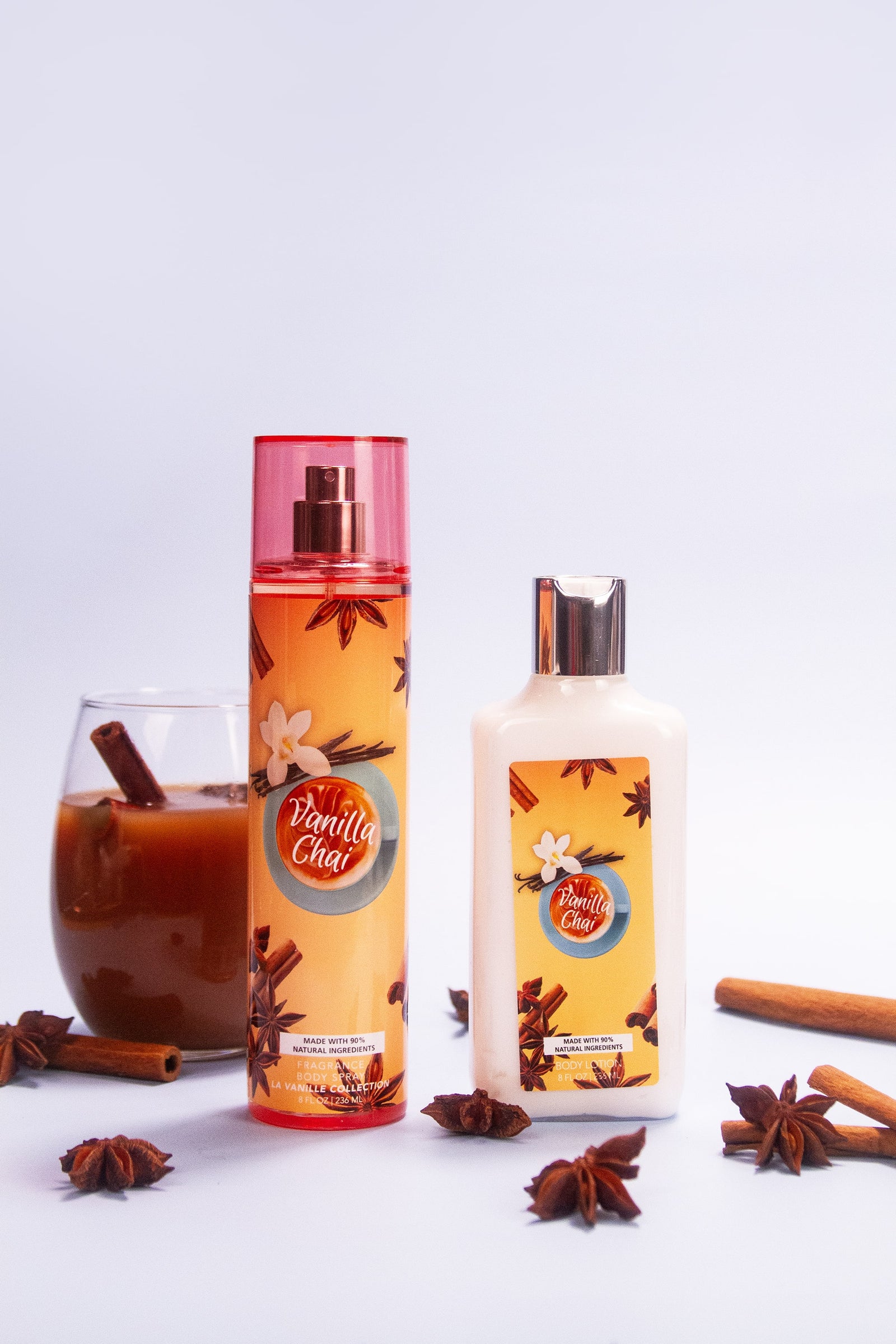 Vanilla Chai 2-Piece Body Mist and Body Lotion Set