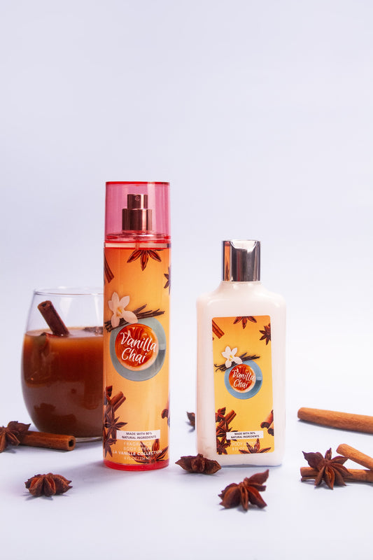 Vanilla Chai 2-Piece Body Mist and Body Lotion Set