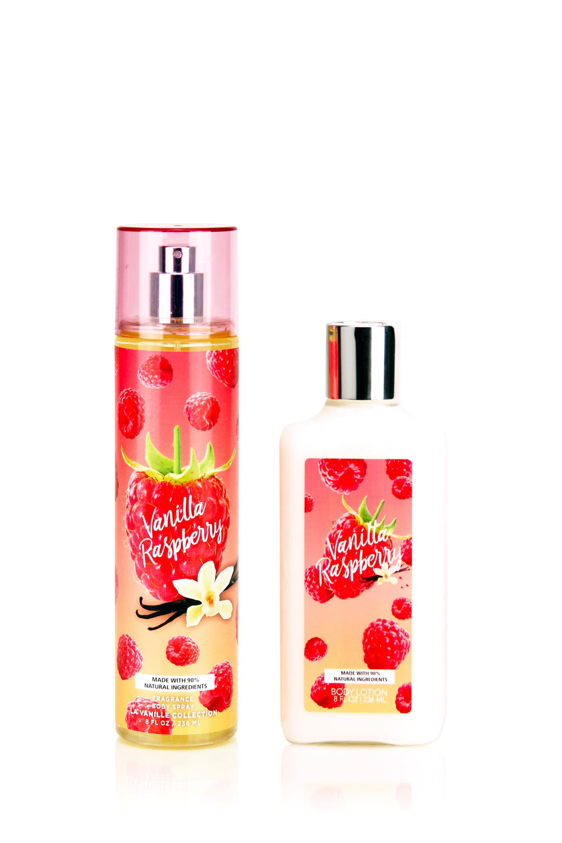 New Edition! Vanilla Raspberry 2-Piece Body Mist and Body Lotion Set