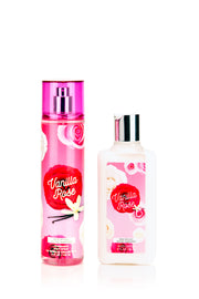 Vanilla Rose 2-Piece Body Mist and Body Lotion Set